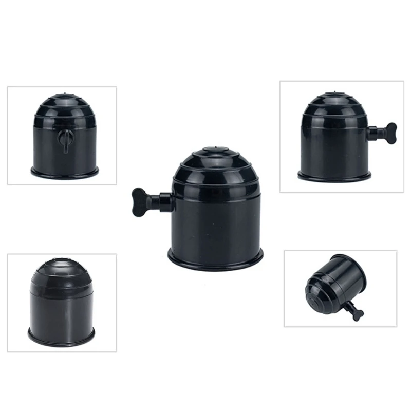 

D2TB 50mm Diameter Tow Bar Cover with Hook Protective Sleeve for Trailer Screw Ball Shaped Rainproof Cover