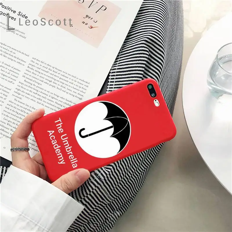

The Umbrella Academy Phone Case Candy Color for iPhone 11 12 mini pro XS MAX 8 7 6 6S Plus X SE 2020 XR