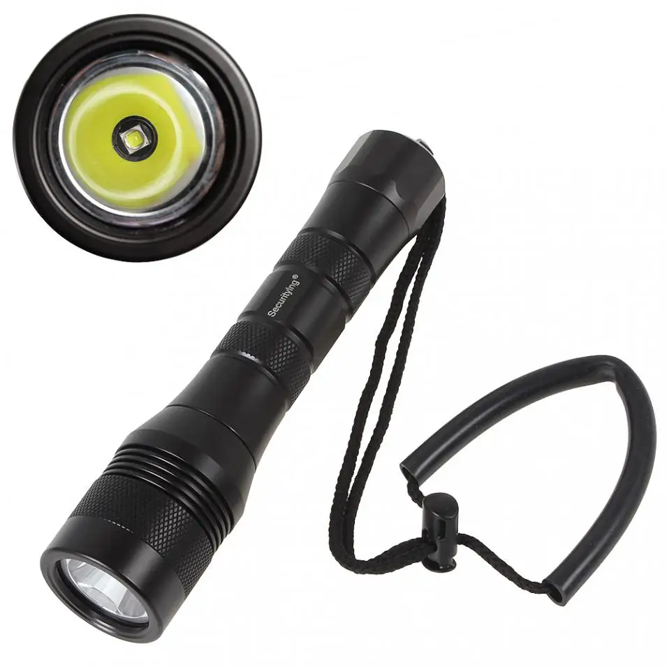 Безопасный профессиональный светодиодный светильник для дайвинга 1000 люмен 150 м