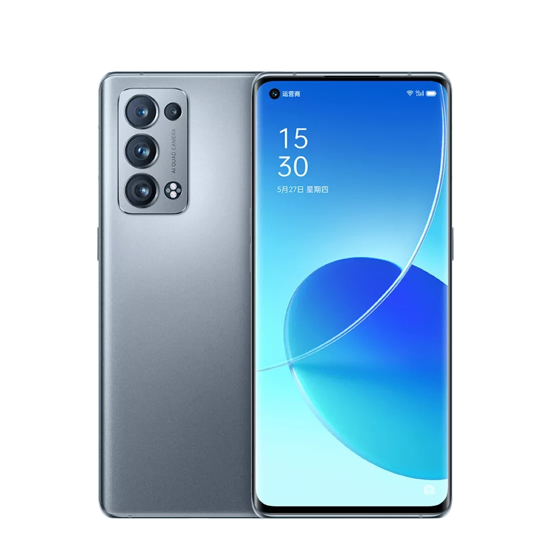 Смартфон Oppo Reno 6 Pro + 5 камер 50 0 МП 65 Вт SuperVOOC 55 дюйма 90 Гц полный экран Snapdragon 870 Android 11 -