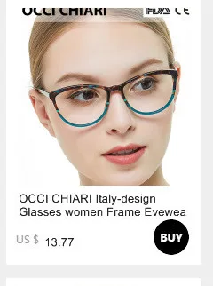 OCCI CHIARI оправа для очков для женщин ацетат близорукость прозрачные линзы оправы оптические Demi розовые очки W-CERIO