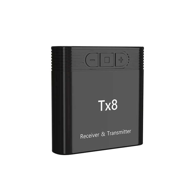 2 в 1 Bluetooth 5 0 аудио передатчик приемник TX8 беспроводной музыкальный адаптер