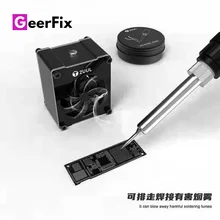 2UUL COOL Mini Cooling Fan Welding Smoke Exhaust Fan for Mobile Phone Mainboard Maintenance Cooling Air Fan Repair Tools