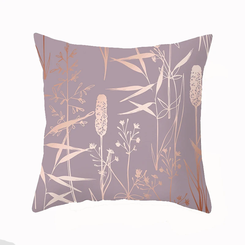 2021 новый домашний декоративный светильник Подушка Чехол 100% полиэстер розовый