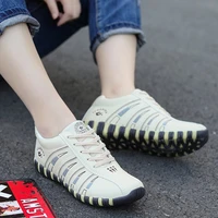 womens sneakers sports shoes woman fashion striped lace up running casual shoes women trainers comfortable sturdy sole size 41