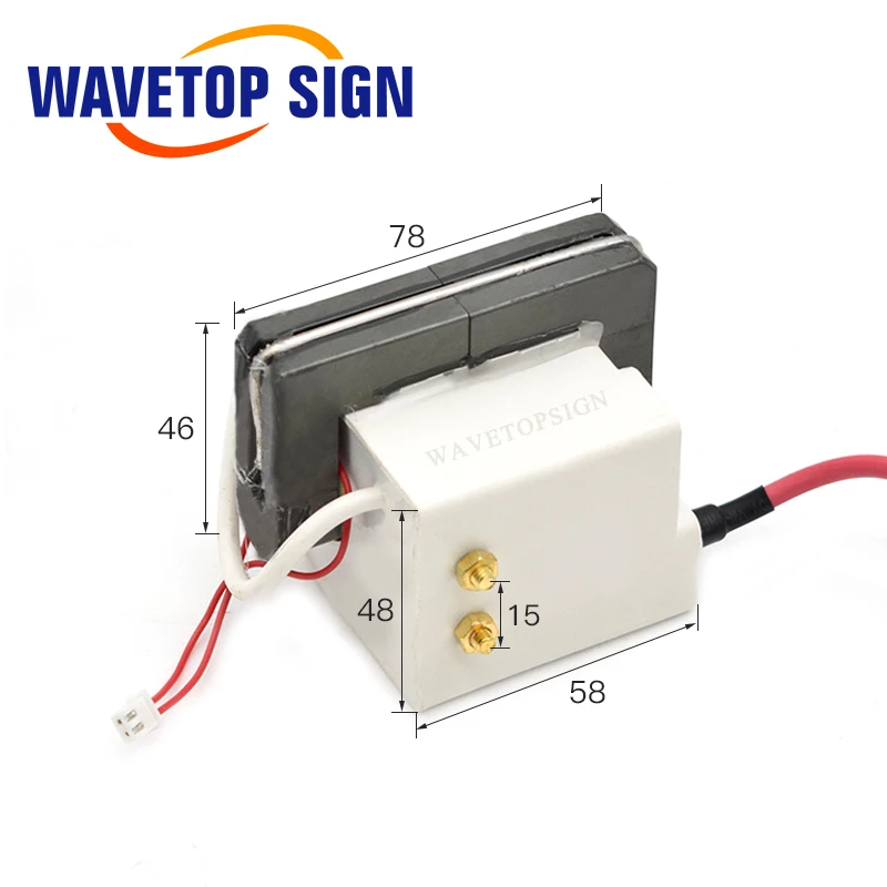 WaveTopSign HY 80TC 3T * 2 100W высоковольтный обратный трансформатор использует для RECI