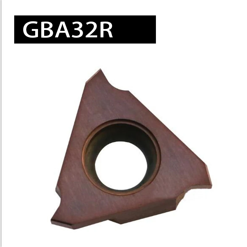

Grooving Inserts High-Quality 10PCS GBA32R100 GBA32R125 GBA32R150 GBA32R175 GBA32R200 CNC External Internal Grooving Lathe Tool