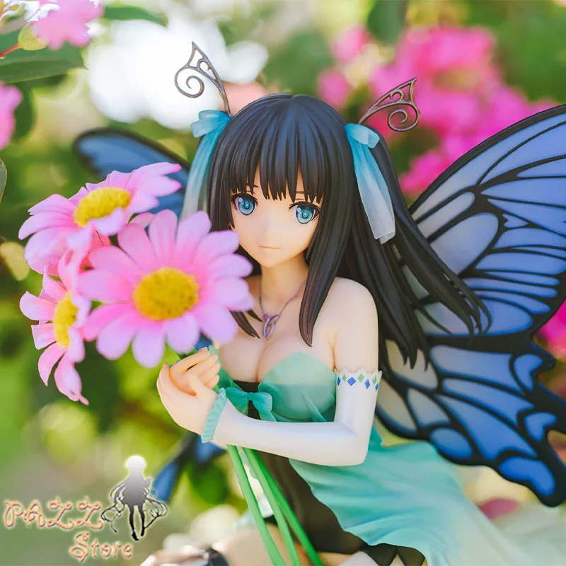 

Leaves Tony Fairy Butterfly Daisy With Beautiful Flower Sitting Position Action Toy Figures Japanese Anime Collectible Figurines