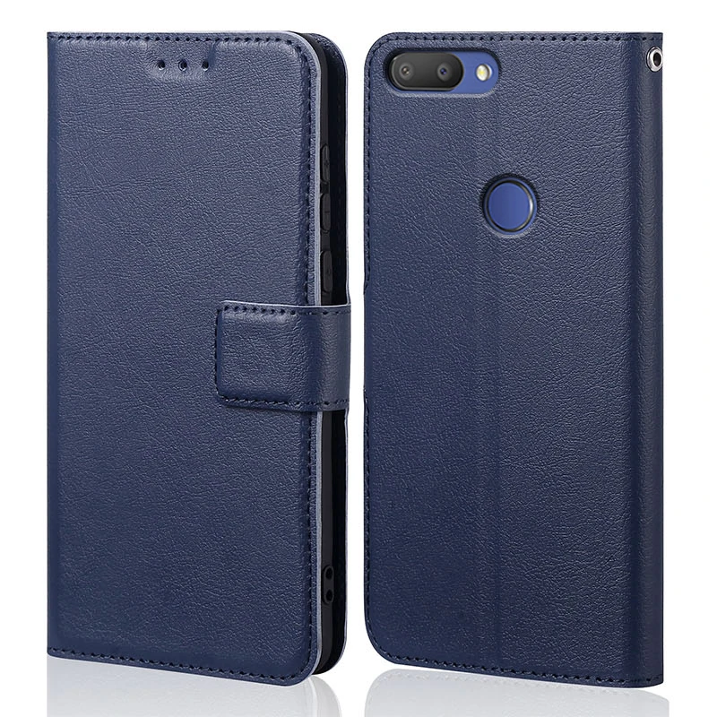Чехол книжка для Alcatel 1S 2019 искусственная кожа цвета на выбор|Бамперы| |