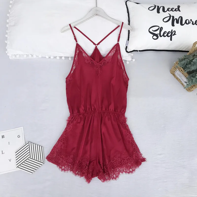 Новый стиль женская сексуальная ночная рубашка из ледяного шелка популярная