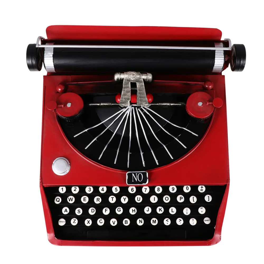 

1Pc Vintage Typewriter Retro Typewriter Model Manual Typewriter Photo Prop