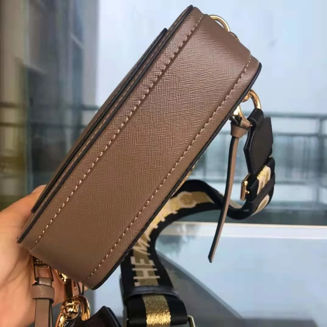 

Luxury Designer Camera Bag Real Leather Handbag for Women 2021 Multi Color Snapshot Bags Fashion Lady Shoulder Bag Crossbody Bag