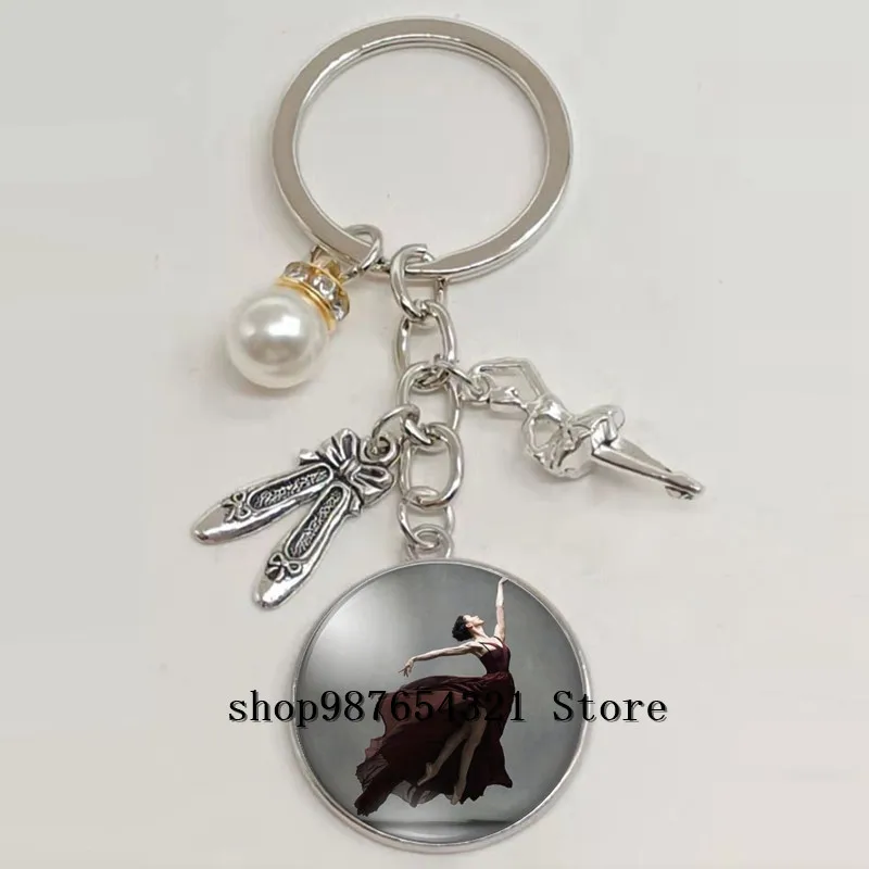 Новинка Современная Красота танцовщица телефон круглая фотография стекло