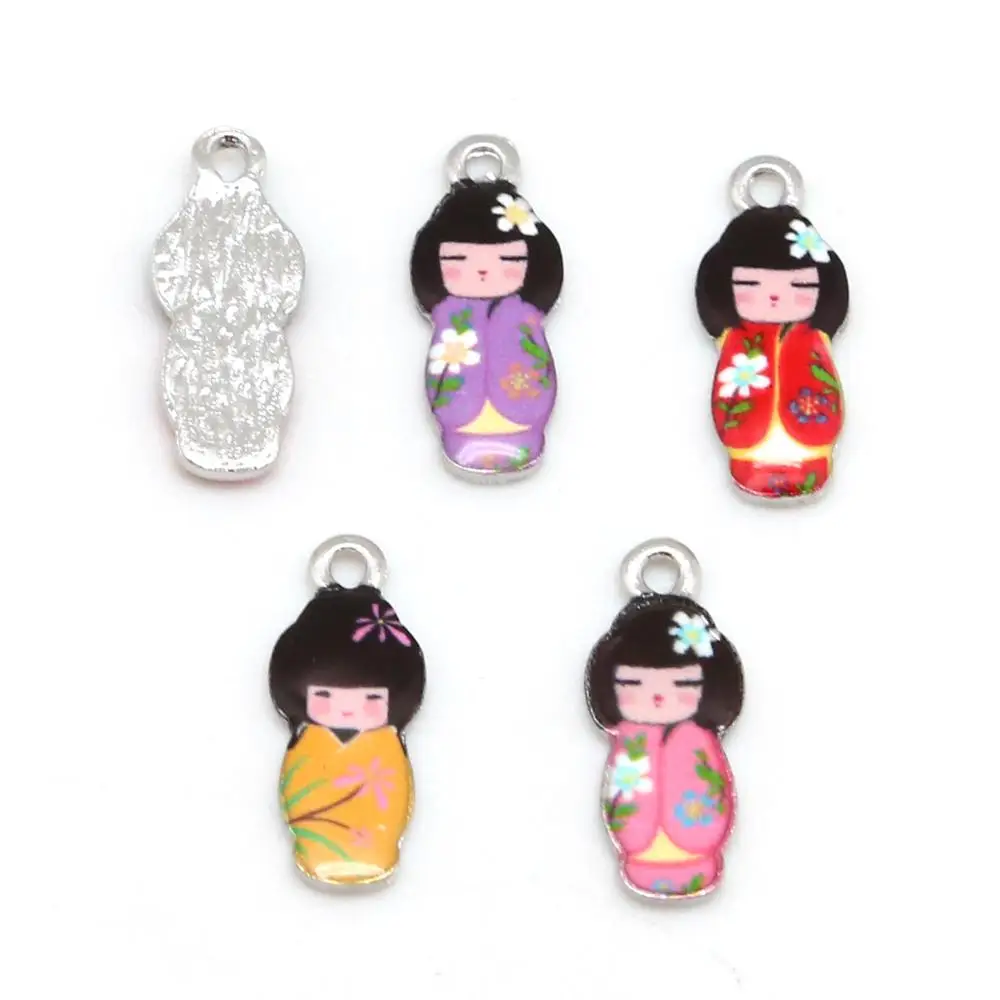 Модный дизайн 8x21 мм ожерелье браслет подвеска сплав капельное масло японская