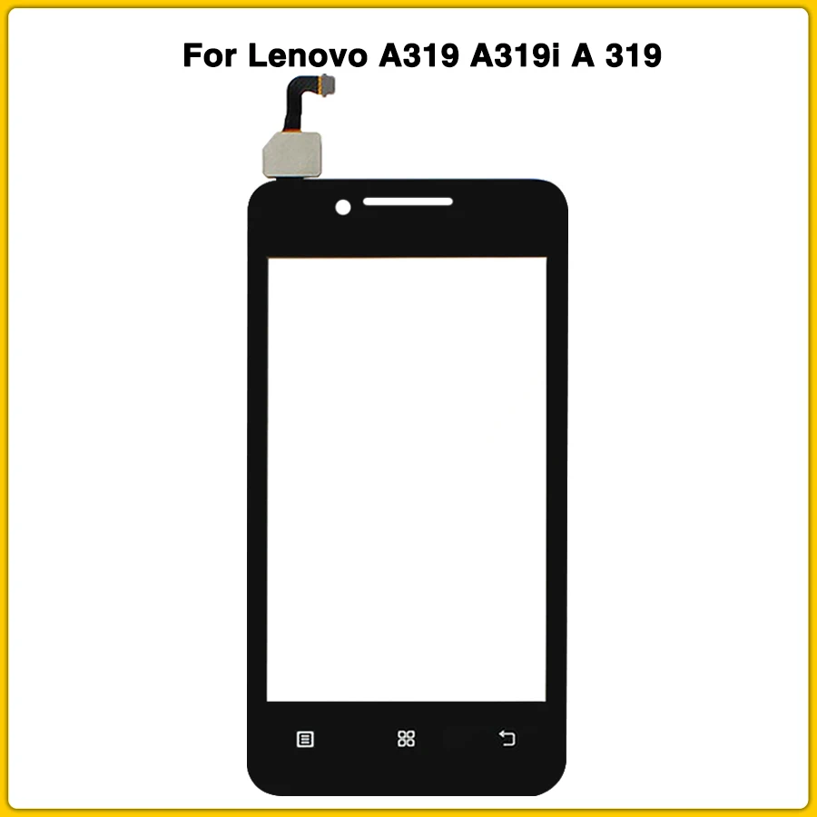 Новый сенсорный экран для lenovo A319 A319i A 319 Сенсорная панель дигитайзер Датчик