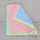 Салфетки из микрофибры 5 шт., салфетки для легкой мойки очков iPhone, iPad, ТВ-экранов, очиститель линз, товары для дома