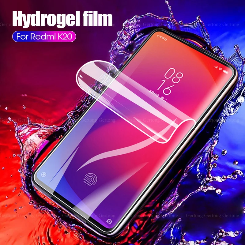 Мягкая Гидрогелевая пленка 9D для Redmi 7 7A K20Pro Note 6 8 Pro ультратонкая Xiaomi Mi 9x8 9 SE