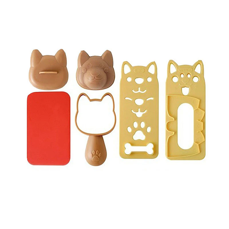 Щенок рисовый шар форма в виде животных суши дети Бенто собака Ланч мультфильм