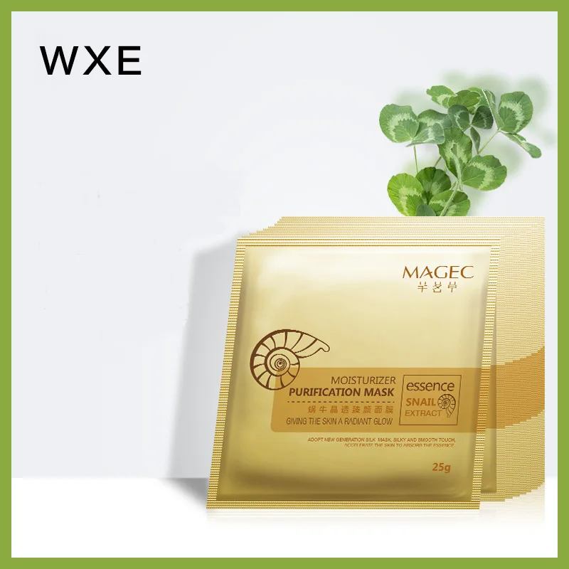 WXE уход за кожей шесть фруктовая маска для лица масло ши Mangosteen гранат фрукты алоэ
