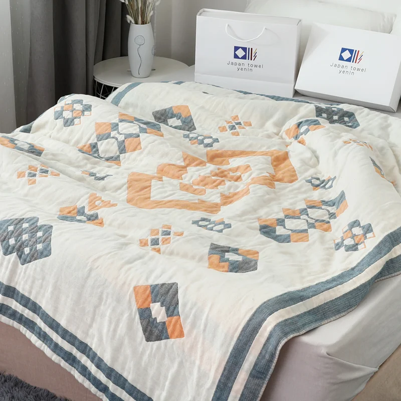 

Fashion Summer New Style Hot-selling Blanket Thick Towel Quilt Single Double Breathable Towel Quilt Summer Quilt