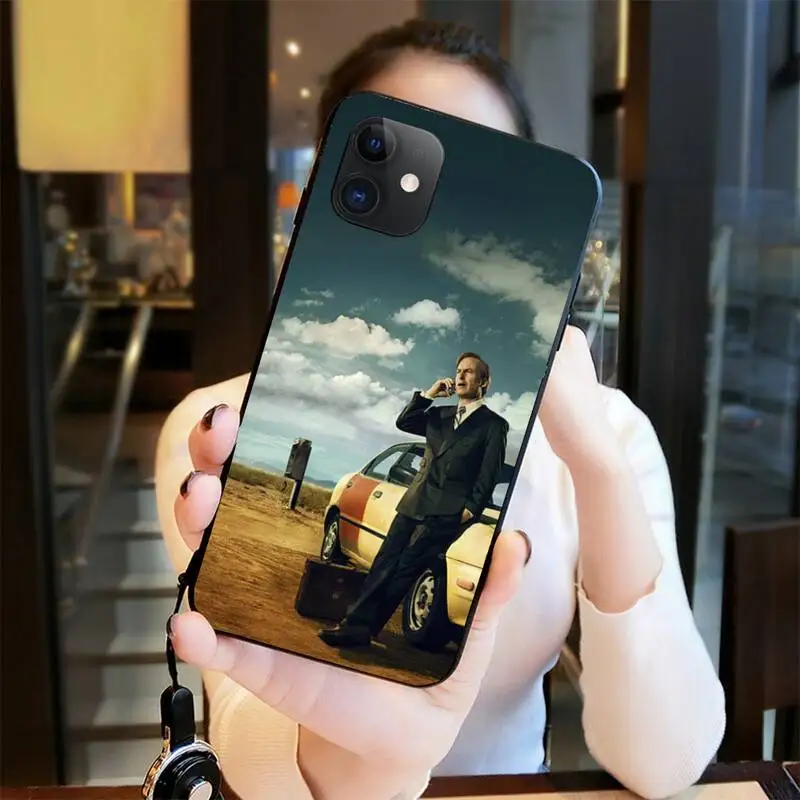 kpusagrt melhore a chamada better call saul black cell phone case for iphone 11 pro xs max 8 7 6 6s plus x 5s se 2020 xr case free global shipping