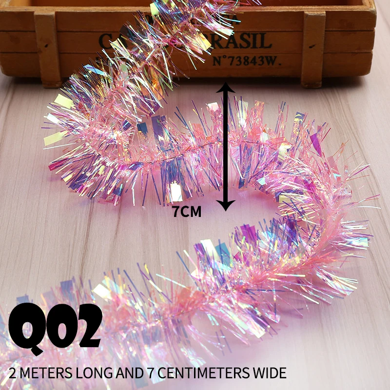 

Фольгированные гирлянды с кисточками parehope 2 шт 4 м