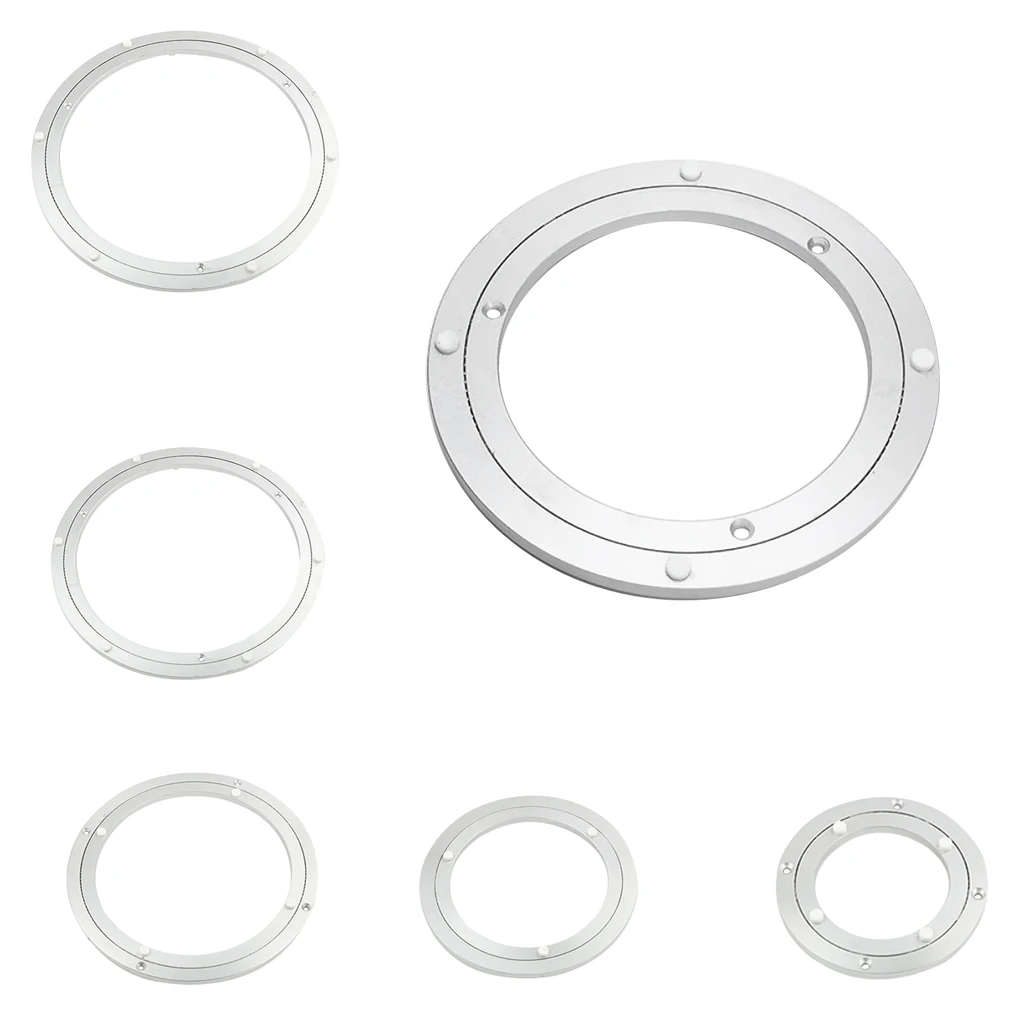 Подшипниковая поворотная пластина серебристо белый обеденный стол основание