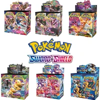 324360 pcs pokmon cards tcgsun moon sword shield all collections booster display box 36 packs game kids collection toys gift