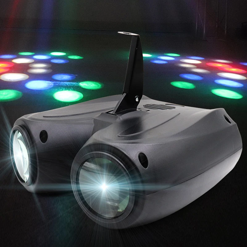 Цветной СВЕТОДИОДНЫЙ сценический прожектор с узором 20 Вт RGBW голосовым