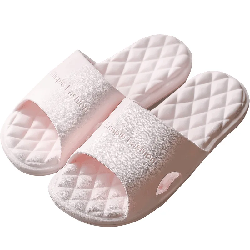 

Bathroom Shower Slippers For Women Soft Sole Outdoor Beach Slides Sandals Casual Shoes Female Indoor Home House Pool Slipper