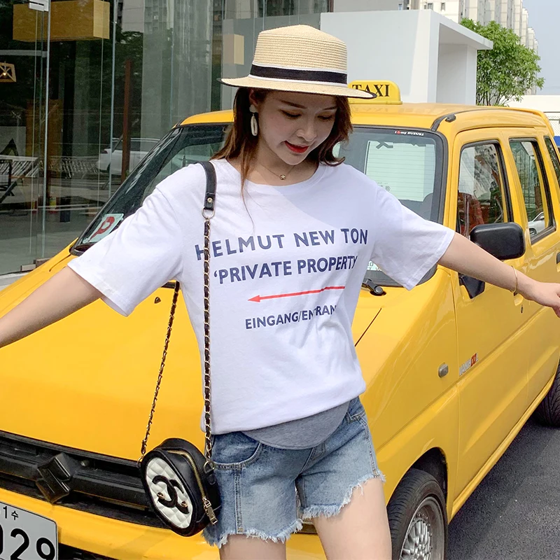 

8795# Summer Thin Denim Maternity Shorts Adjustable High Waist Belly Shorts for Pregnant Women Hot Pregnancy Casual Short Jeans