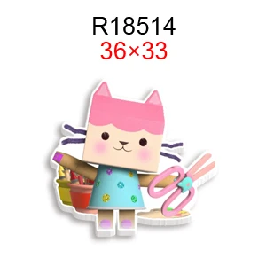 30 шт./партия, акриловые пластыри с бантом