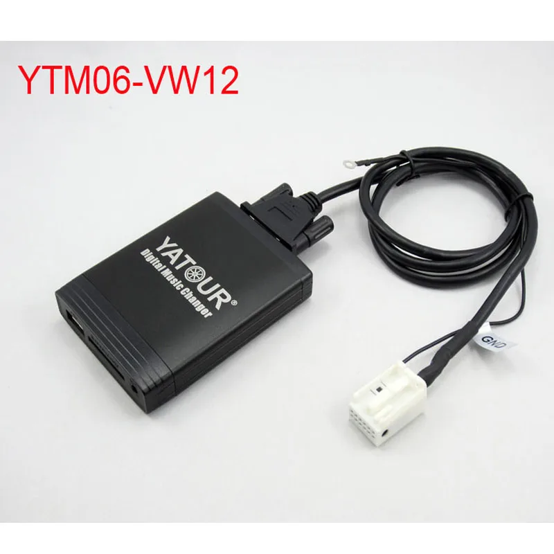 Автомобильный цифровой музыкальный переходник Yatour USB MP3 AUX адаптер для VW Polo 2005 2011