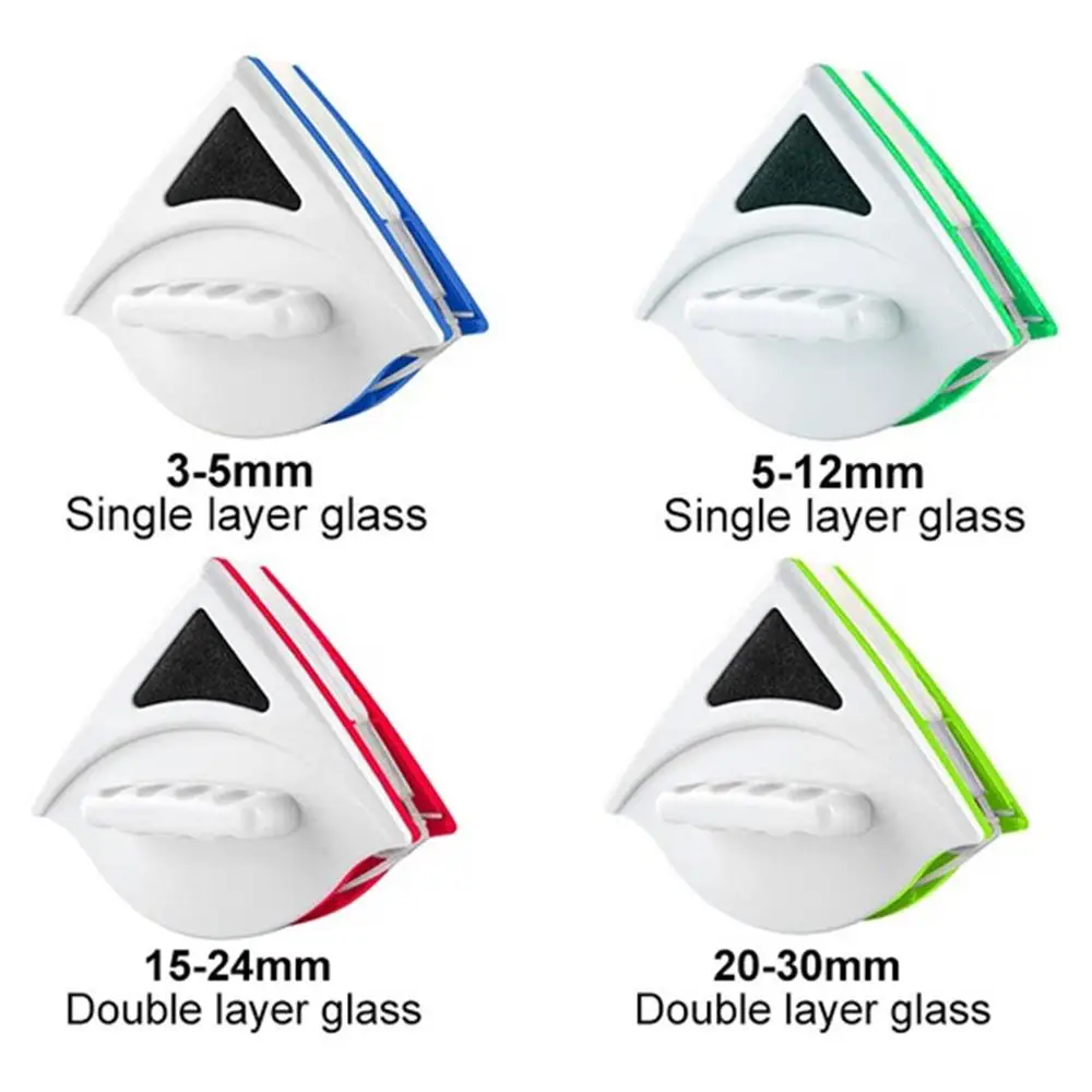

Magnetic Window Cleaner 3-35mm Cleaner Brush Tool Double Side Magnetic Glass Brush for Washing Window Household Cleaning Tools