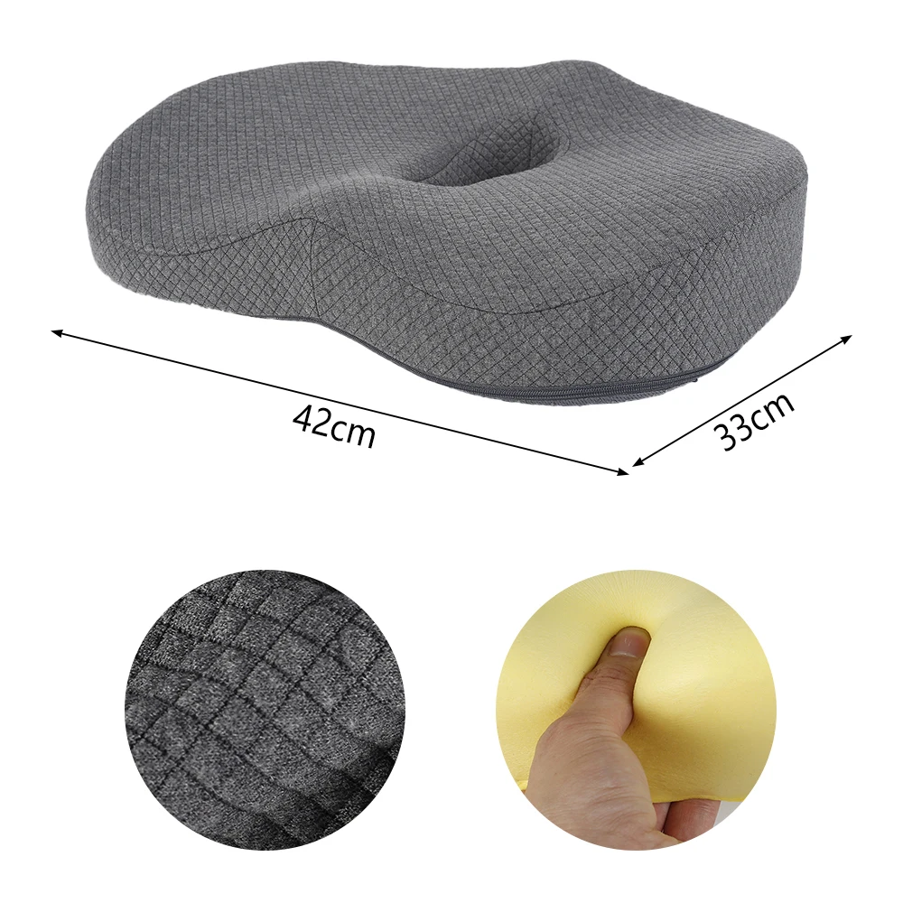 Подушка для поясницы из пены с эффектом памяти подушка сидения офисного кресла