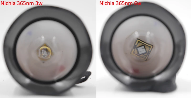 Масштабируемый nichia 365nm Светодиодный УФ фонарик мощный 3 Вт 6 Вт ультрафиолетовый светильник manta ray C8s использовать 1x18650 батареи