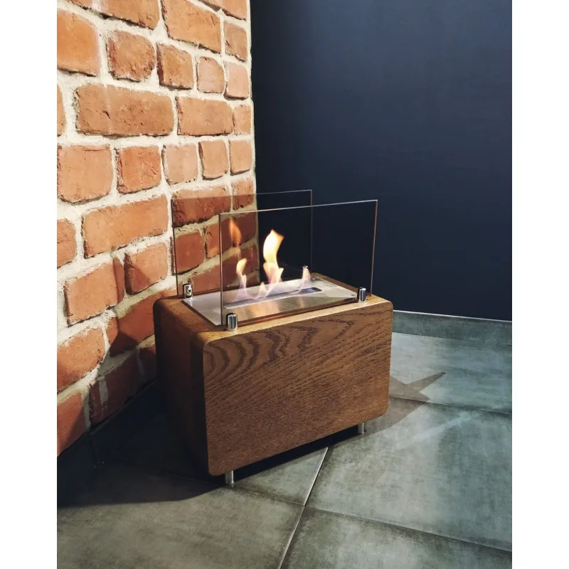 Биокамин из ценных пород дерева Quadro коллекция Designo | Обустройство дома