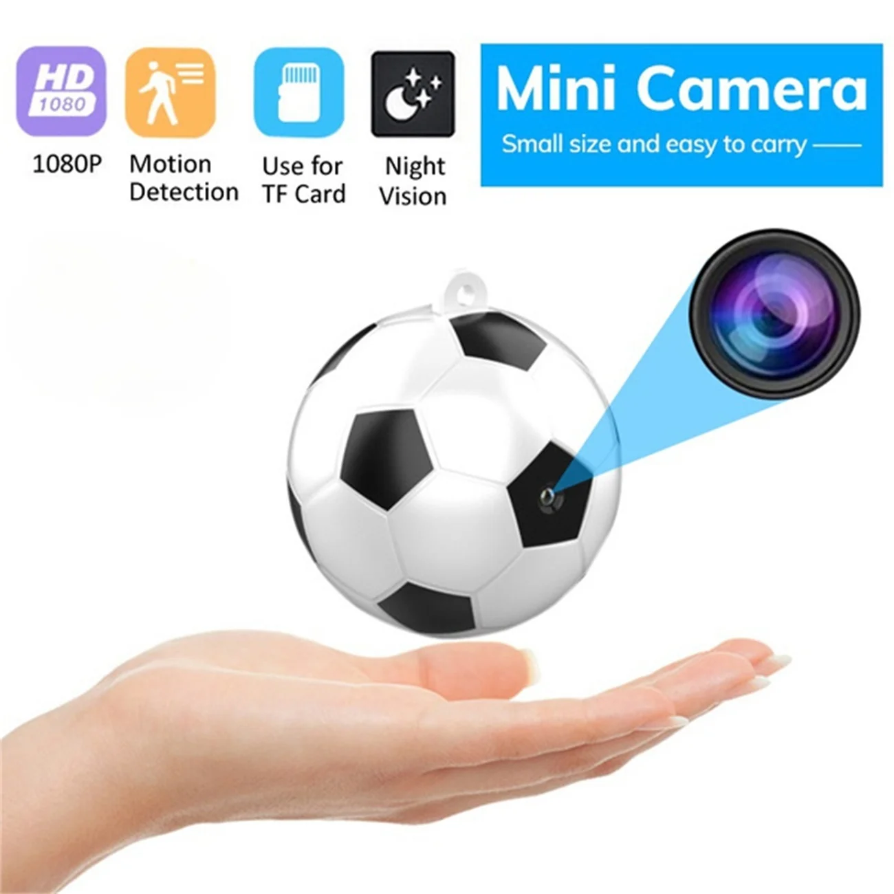 

1080P HD Mini Camera Night Vision Motion Detection DVR Mini Video Recorder Outdoor Sports Dome Camera DV Video Mini Camera Cam