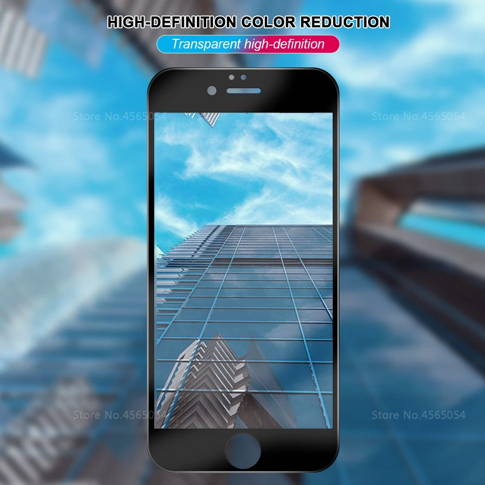 Screen Protector Tempered Glass For iPhone 7 8 Plus XS MAX XR X 30D Full Glue 6 6S 5 5S SE XI |