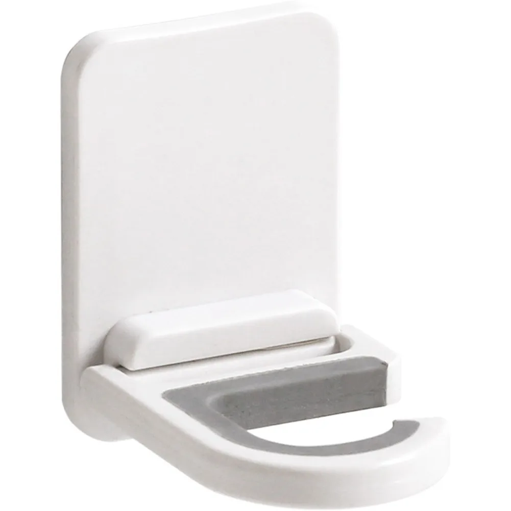 

3 Pcs Mop Clip C-type Buckle Mop Rack Broom Card Seat Mop Hook Traceless Hole Free Mop Clip Bathroom Wall Hanger