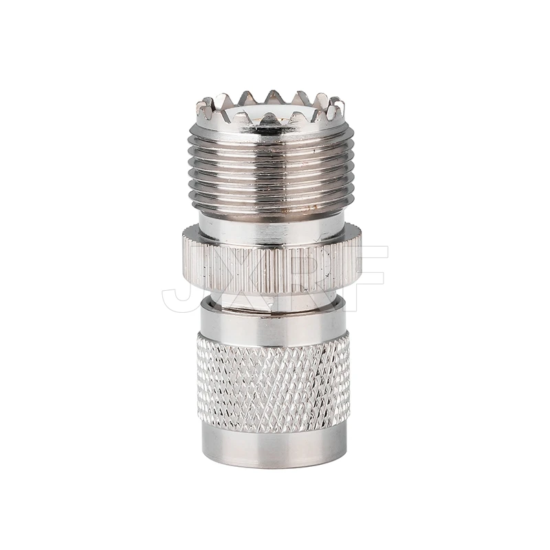 Разъем JXRF штекер TNC к коаксиальному адаптеру SO239 UHF Female Jack RF | Строительство и