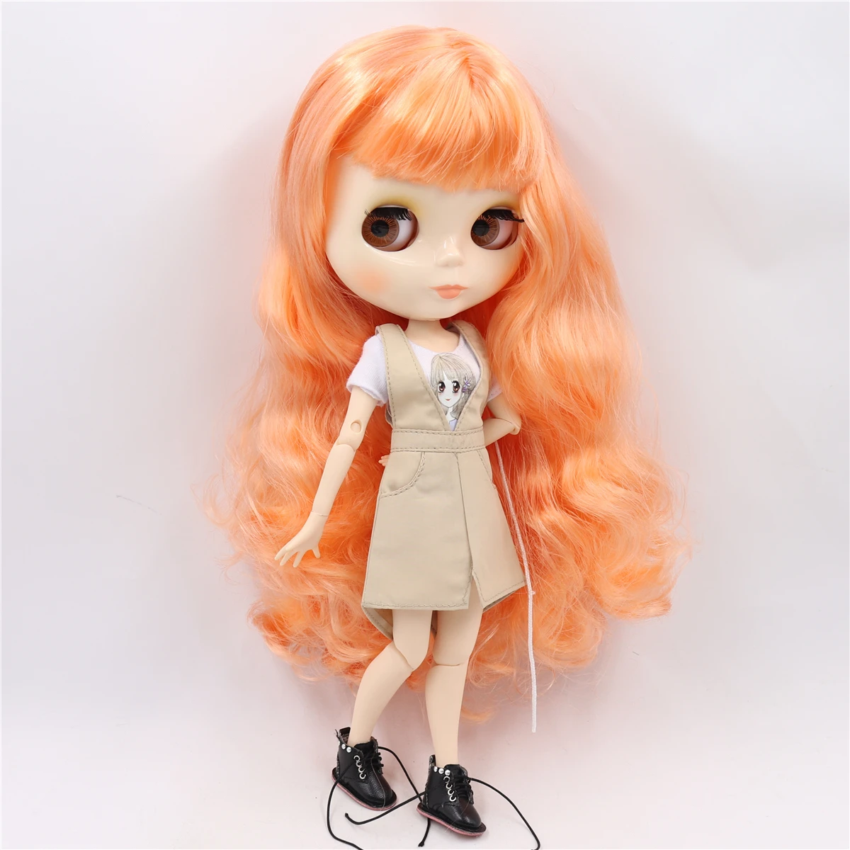 Ледяная фабрика blyth кукла игрушка шарнир тело bjd белая кожа блестящее лицо 1/6 игрушка 30 см распродажа специальное предложение