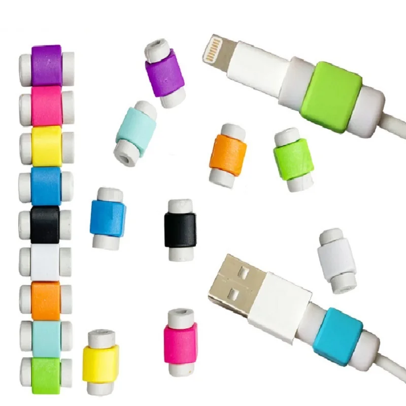 Защита кабеля USB защитная оболочка для наушников 8 контактный провод зарядки и