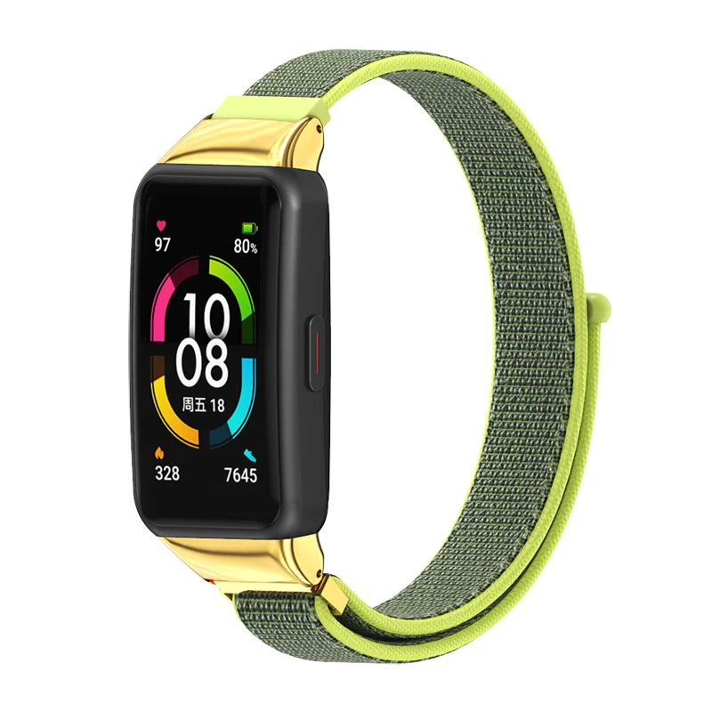 

Ремешок Mijobs для Huawei Honor Band 6, нейлоновый браслет на запястье