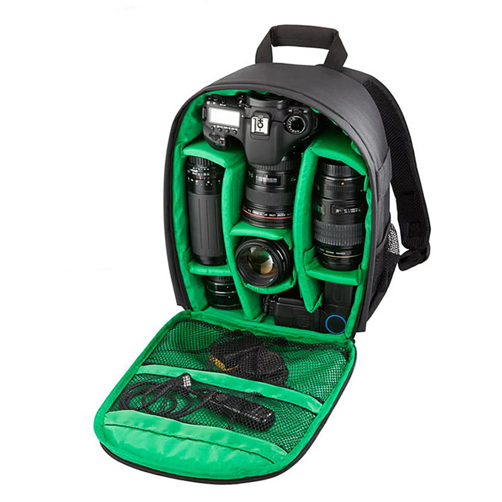 lens waterproof backpack accessories storage bag photography all match simple for digital organizer durable camera case outdoor free global shipping