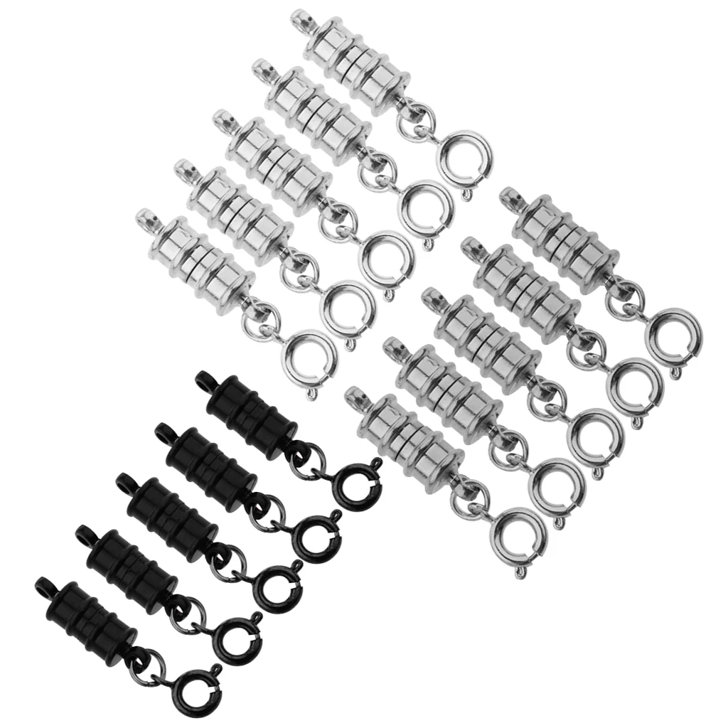 

5Pack 6mm Magnetic Lobster Clasp Converter Necklace Jewelry Findings