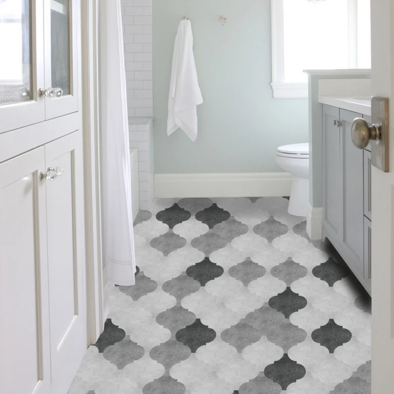 10 шт. современный стиль фонарик с узором в виде плитки водостойкие наклейки для