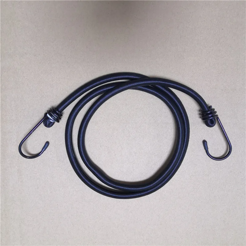 Сверхмощный Эластичный банджи шнур ремень упаковочная веревка с металлическим