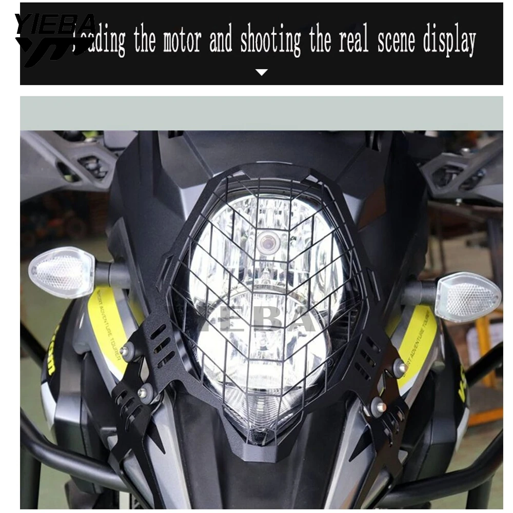 Защитная решетка для мотоциклетных фар SUZUKI V-STORM 1000 DL1000 2017 2018 2019 2020 2021 vstrat1000 650 DL DL650