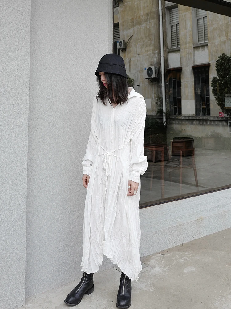 Yamamoto стиль темный дизайн чувство большого размера свободная маленькая толпа